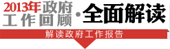2013政府工作回顧