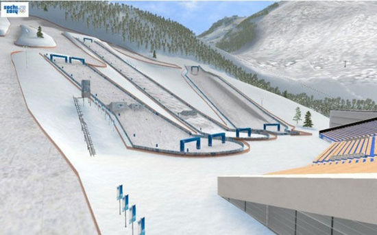 �_�_���ػ�ѩ��(Rosa Khutor Extreme Park)