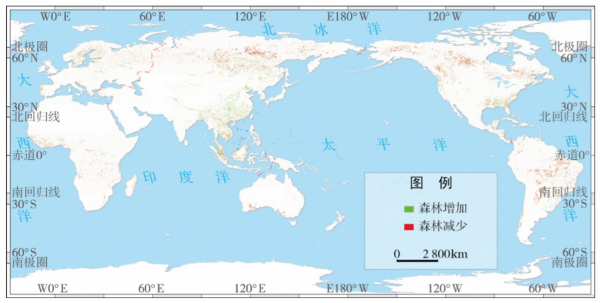 ��2000-2018��ȫ��ɭ�ָ��w׃���ֲ��D���DƬ��Դ���Ƽ�����ȫ�����B�h���b�бO�y2019��Ȉ�桷